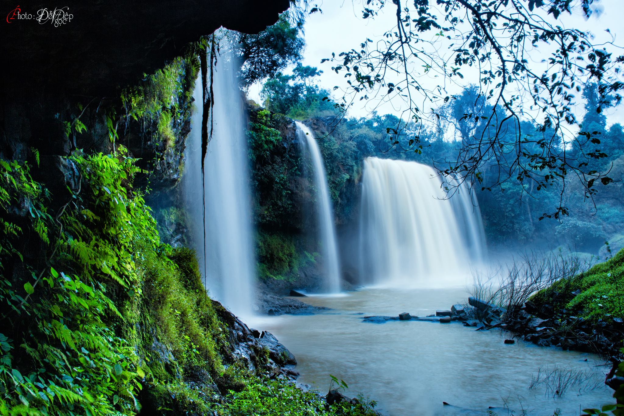 Thác Kueng O và Thác Phú Cường qua video Flycam của Đỗ Ngọc Điệp - 第2张