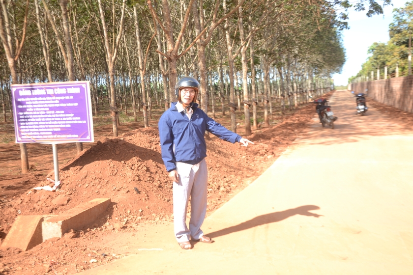 Chư Sê: Đường từ xã Ia Tiêm đến quốc lộ 14 sẽ thông xe kỹ thuật trước Tết - 第1张