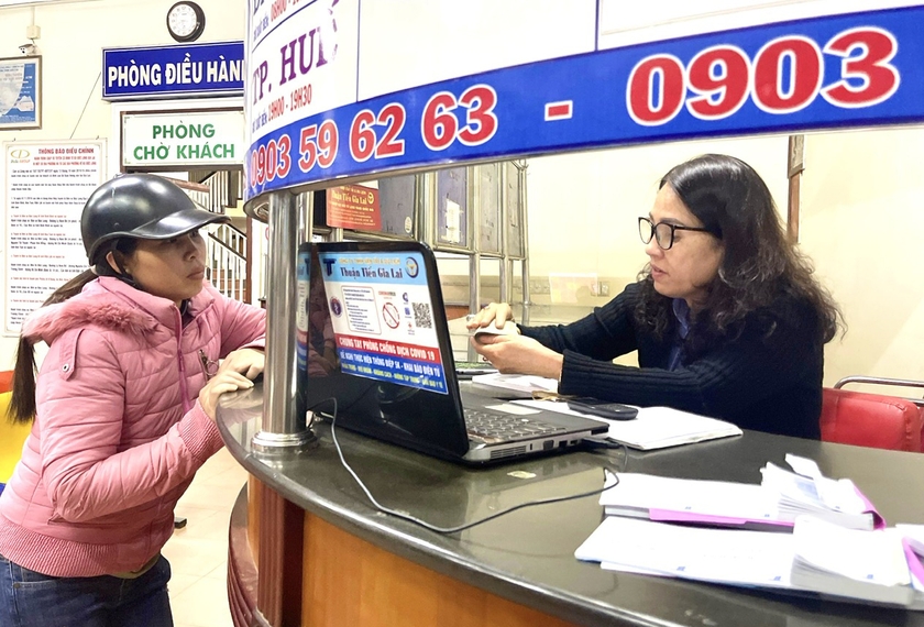 Đảm bảo phương tiện vận tải hành khách dịp Tết Nguyên đán - 第1张