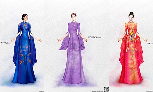 Người góp phần tôn vinh vẻ đẹp áo dài Việt - 第1张