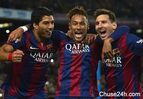Messi - Neymar - Suarez bỏ xa kỷ lục bàn thắng của Real - 第1张