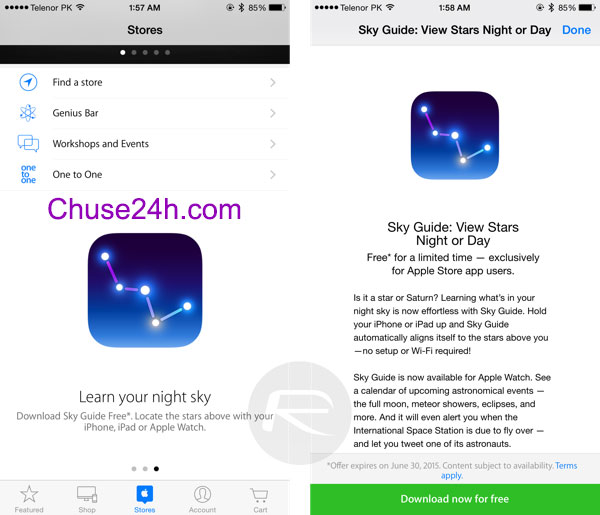 Hướng dẫn tải miễn phí Sky Guide cho iOS (trị giá $1.99) - 第2张
