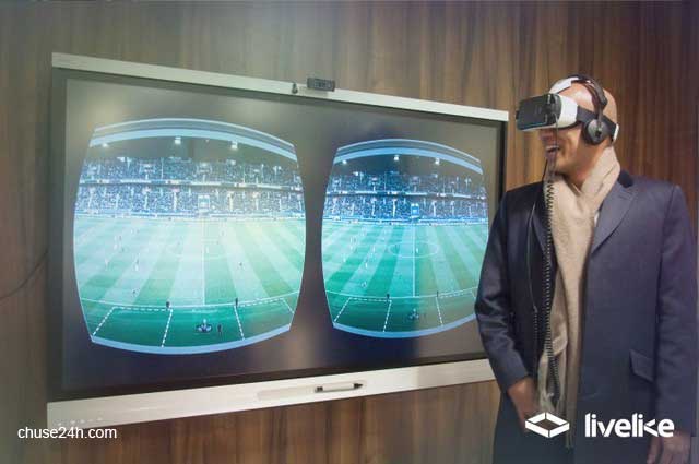 LiveLike VR - Viên gạch đầu tiên của truyền hình thực tế ảo