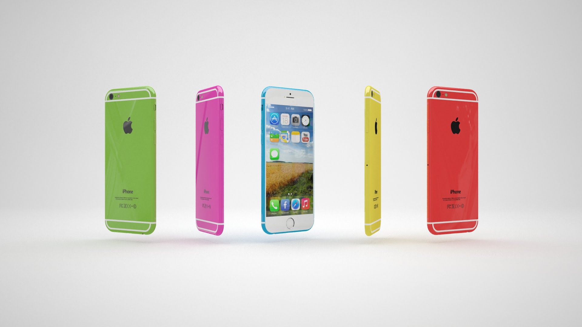 Ngắm concept iPhone 6C đủ sắc màu "đua đòi" theo Apple Watch - Chuse24h