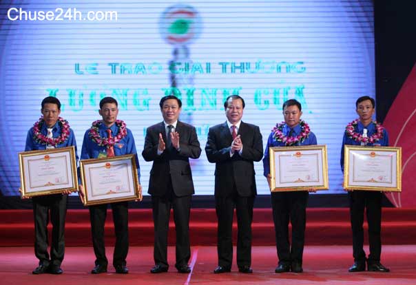  3 thanh niên nông thôn được nhận giải thưởng Lương Định Của