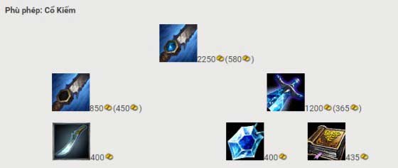 Tìm hiểu về trang bị đi rừng mới LMHT: Phù phép Cổ Kiếm (Phần 1) - 第1张