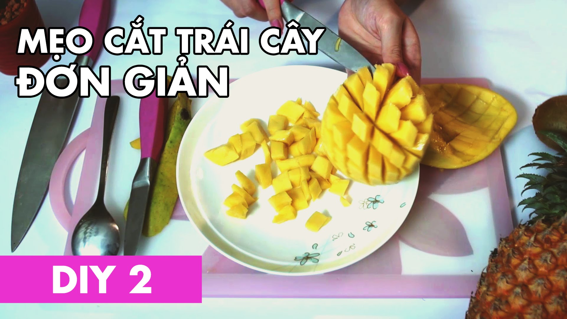 DIY 2 – Mẹo Cắt Trái Cây Đơn Giản Nhất – Ngọc Thảo