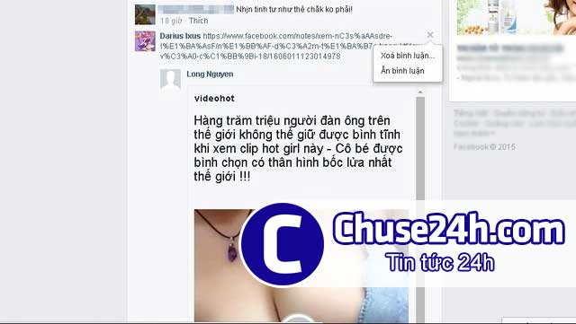 Giăng bẫy bằng clip NÓNG để chiếm tài khoản Facebook - 第1张