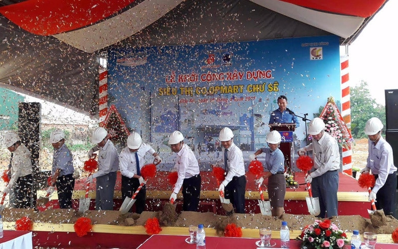 Lễ khởi công xây dựng siêu thị Co.opmart Chư Sê