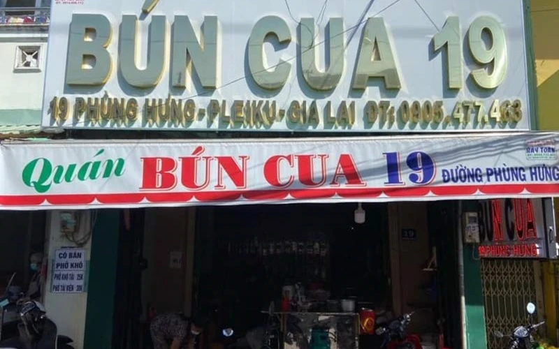 Quán bún cua thối Gia Lai Phùng Hưng