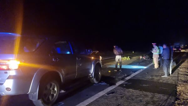 Quốc lộ 14 đoạn qua Chư Prông: Xe máy va chạm với ô tô con, 1 người tử vong