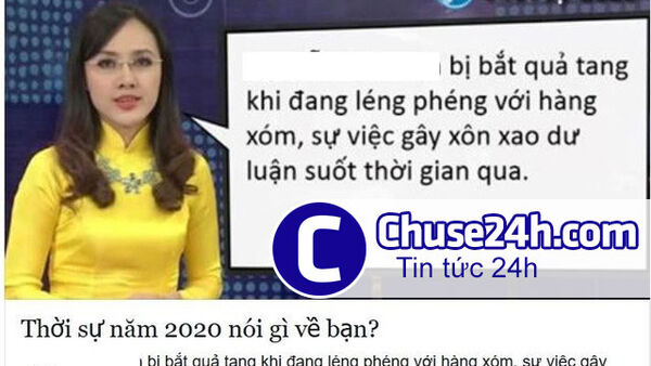 BTV Hoài Anh nói gì khi bị 'chế' ảnh... Thời sự 2020?