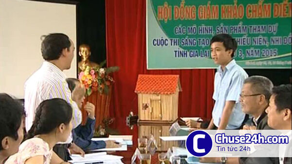 Ban tổ chức Cuộc thi Sáng tạo thanh thiếu niên, nhi đồng Gia Lai