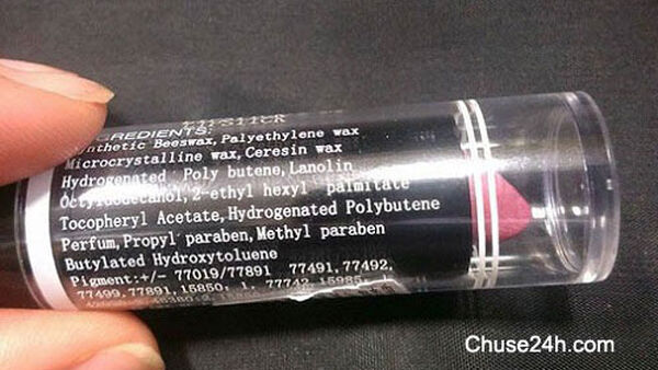 12 hóa chất độc hại trong mỹ phẩm