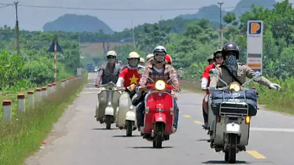 Kinh nghiệm lái xe máy theo đoàn khi đi phượt