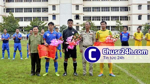 Khai mạc hội thao giữa Công an Gia Lai và Công an Ratanakiri