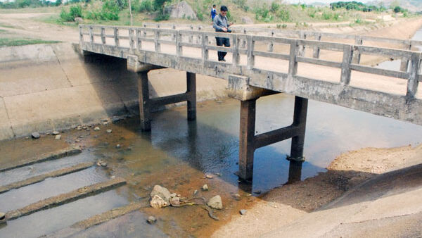 Thủy lợi Ayun Hạ gặp hạn