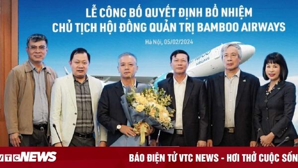 Cựu Phó tổng giám đốc Sacombank làm Chủ tịch Bamboo Airways