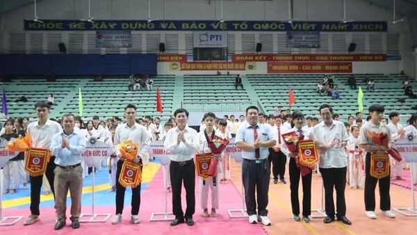 Hơn 260 võ sĩ so tài ở Giải Vô địch Taekwondo tỉnh Gia Lai năm 2023