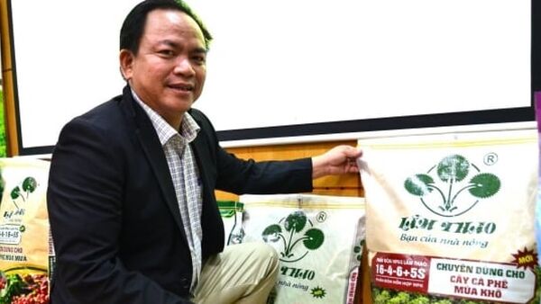 Phân bón chuyên dùng cho cà phê của Lâm Thao là kiểu 'đo ni đóng giày'