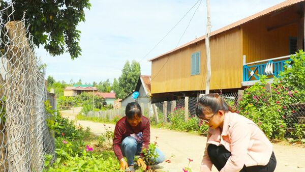 Phụ nữ Gia Lai chung tay xây dựng nông thôn mới