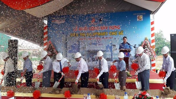 Saigon Co.op khởi công xây dựng siêu thị Co.opmart Chư Sê