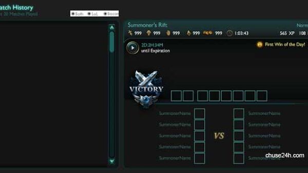 LMHT: Cập nhật hệ thống lịch sử đấu mới giúp người chơi xem lại replay