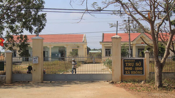 Công an vào cuộc vụ chủ tịch xã chiếm dụng đất công làm của riêng