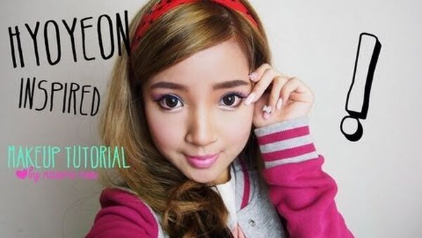 Thành viên SNSD hướng dẫn cách kẻ lông mày