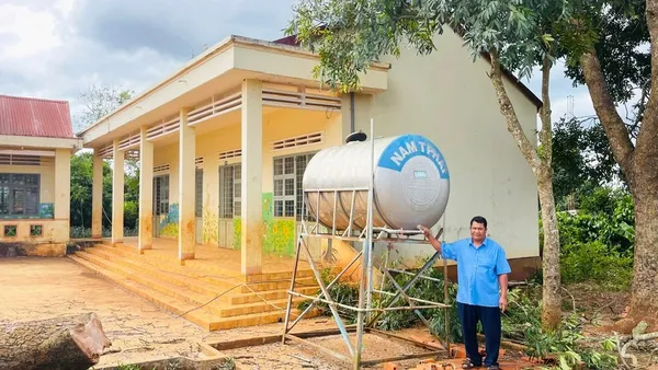 Ia Blang huy động nguồn lực xây dựng công trình dân sinh