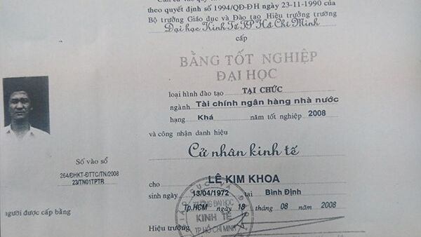 Phát hiện Trưởng ban Tổ chức huyện uỷ Chư Sê dùng bằng đại học giả